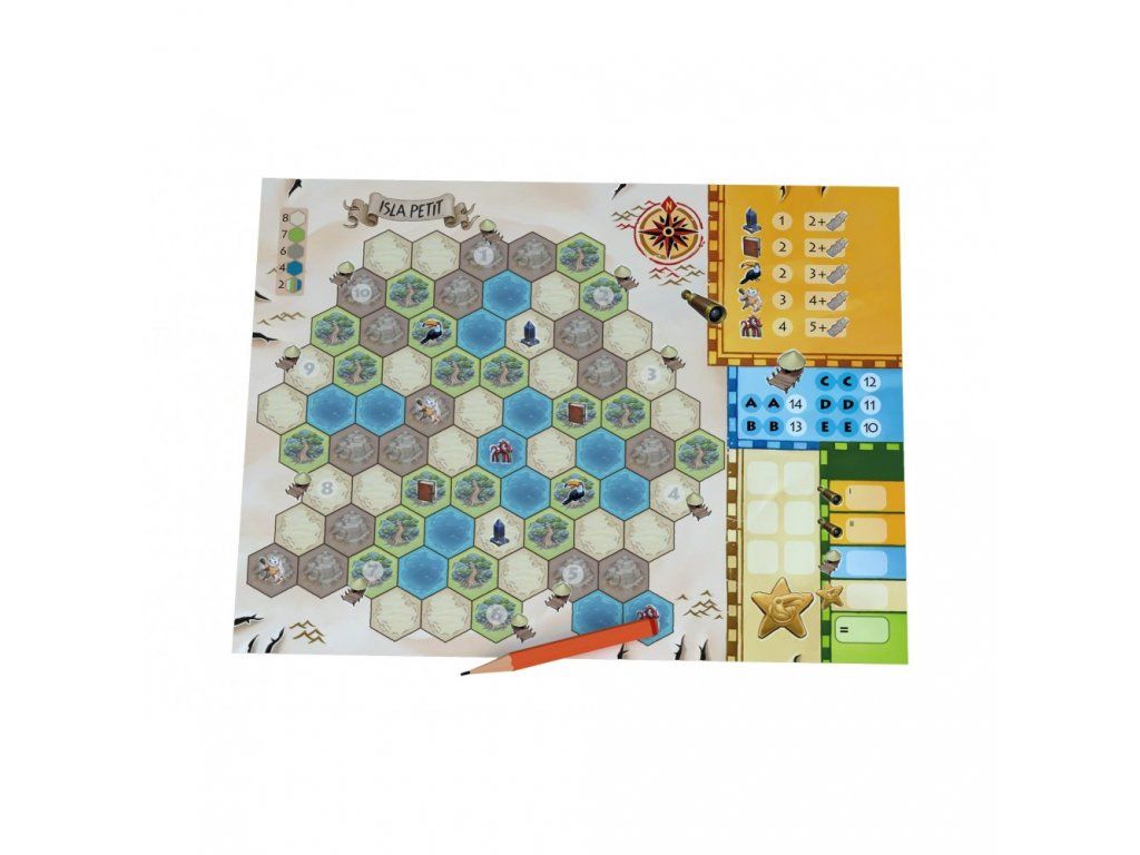 Matagot - Trails of Tucana - Scoring Pad