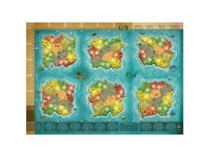 Gamelyn Games - Heroes of Land, Air & Sea: Oversized Neoprene Play Mat