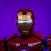 Iron Man Mark 3 Collectors Edition 76344 close head Light My Bricks[1]